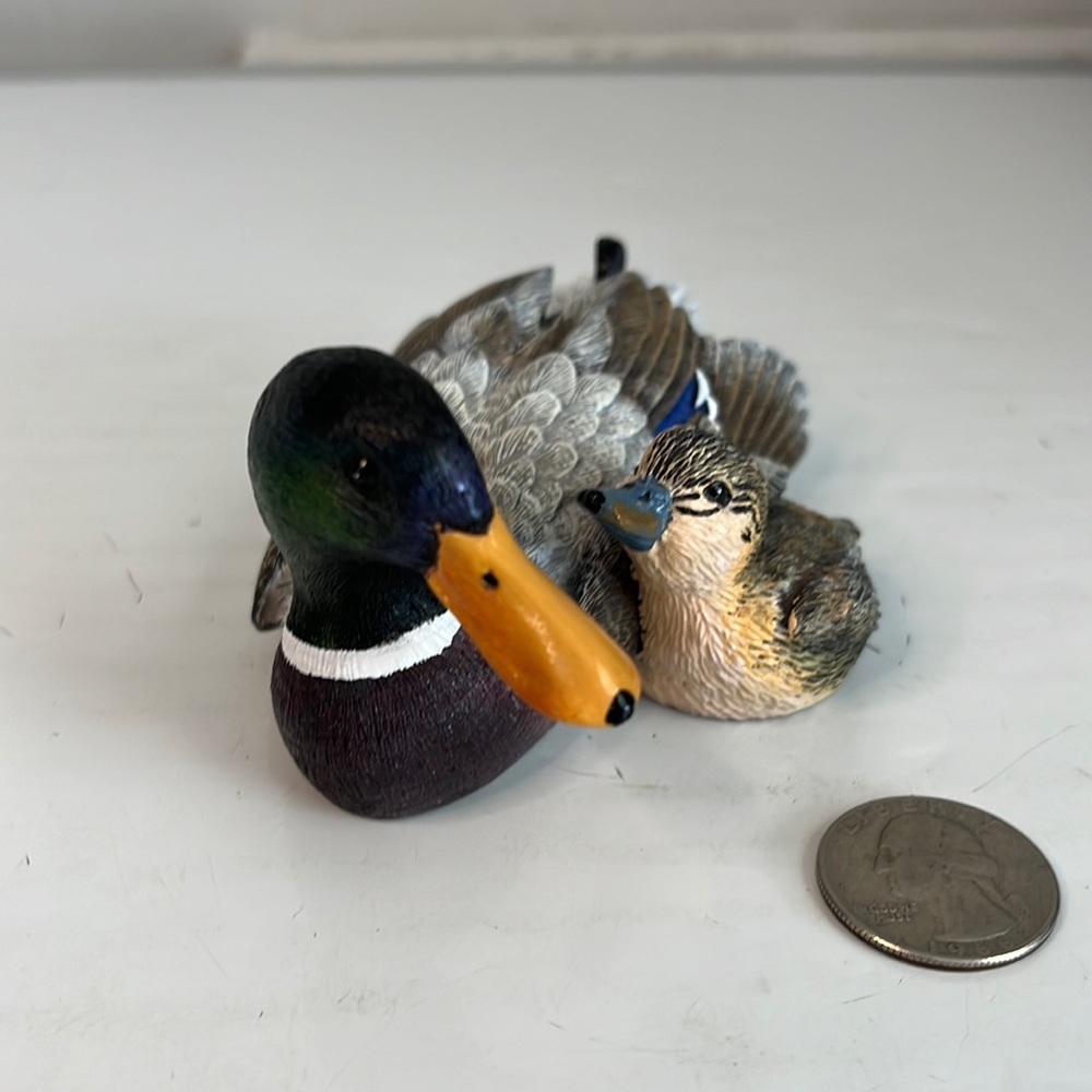 Heritage Artists J.B. Garton Mini-Mini Collection Mallard Drake & Chick Canada